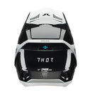 Thor MX S26 Fleet Storm Black White Off Road Helmet Size Youth Large