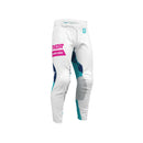 Thor MX S26 Launchmode Bleach White Aqua Off Road Pants Youth Waist Size 24"