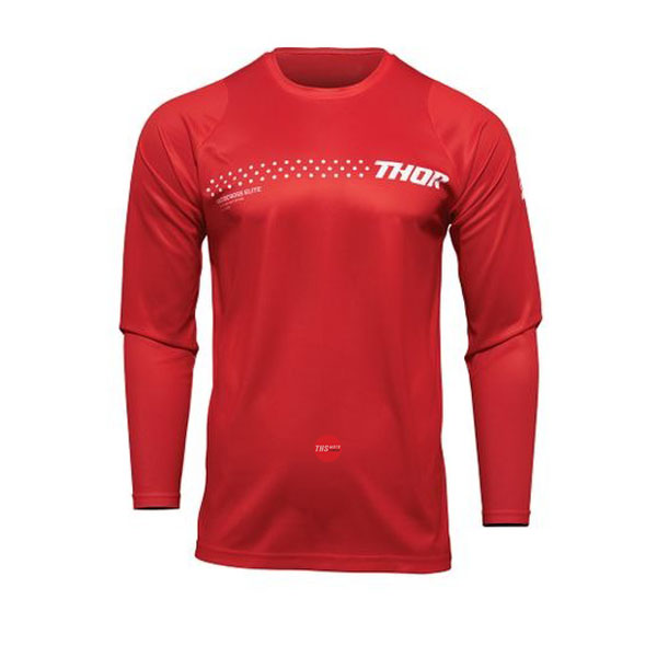 Thor Mx Jersey S22 Sector Minimal Red Xlarge