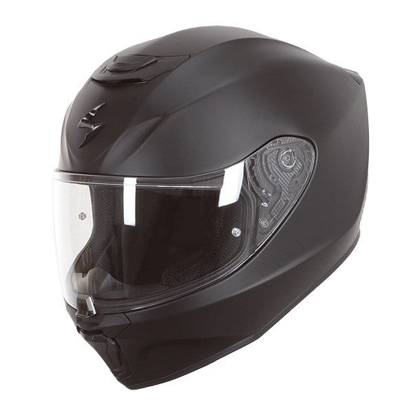 scorpion exo 391 solid helmet Scorpion EXO-391 SOLID Matte Black Road Helmet Size Medium 58cm (Clear THS  Moto NZ