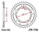 JT Sprockets Rear OE Steel T42