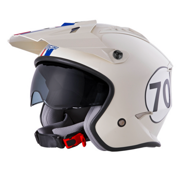 O'Neal 2024 VOLT Helmet - Herbie White/Red/Blue - Small 56cm