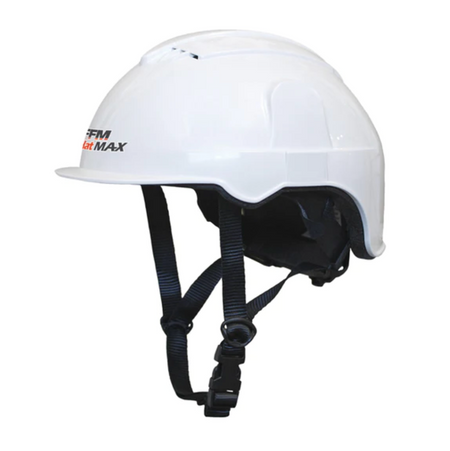 FFM AgHat MAX ATV Helmet 52-64cm Fluro White