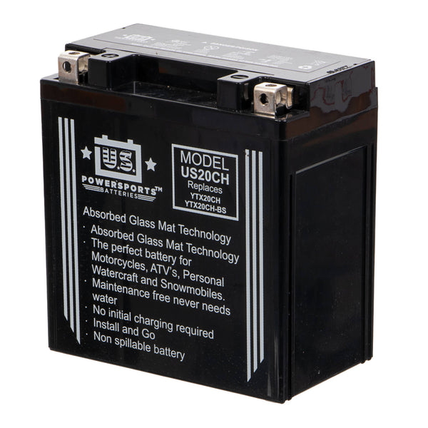 USPS AGM BATTERY US20CH   YTX20CH YTX20CH-BS  *4