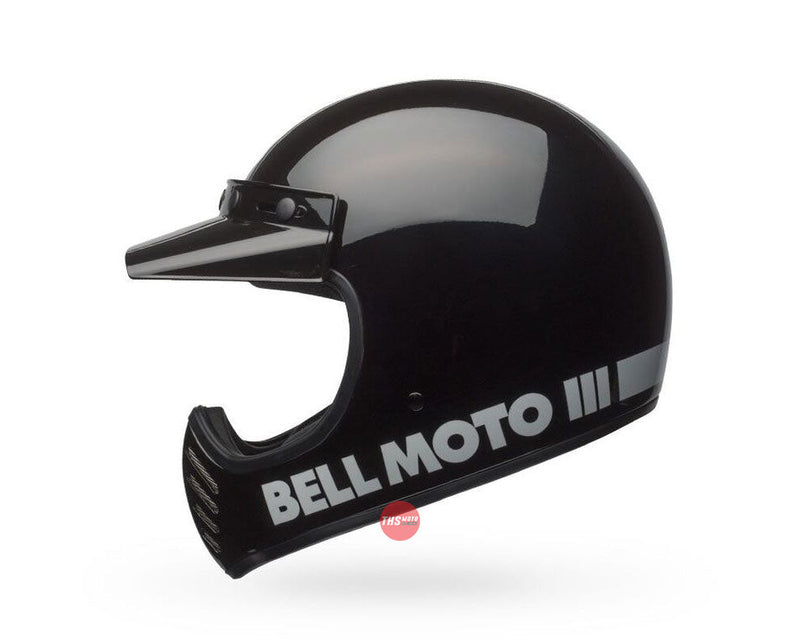 Bell MOTO-3 Classic Gloss Black Size Large 60cm
