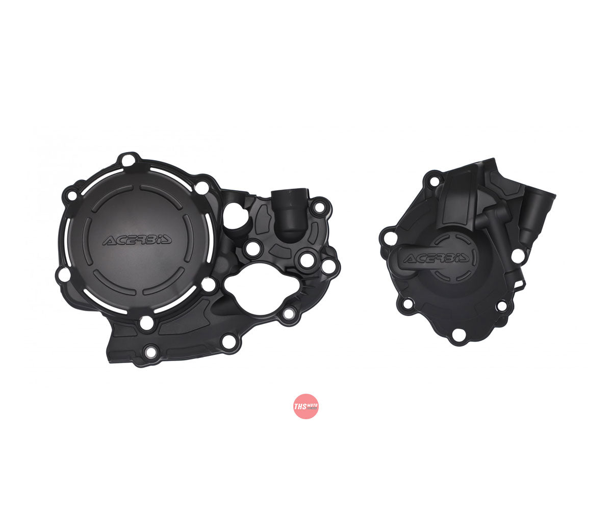 X-Power Engine Case Cover Kit Black KTM/Husq./Gas Gas 20-23 Acerbis (23674.090) main image 1