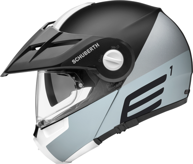 Schuberth E1 Adventure Helmet Cut Grey XL 60cm 61cm