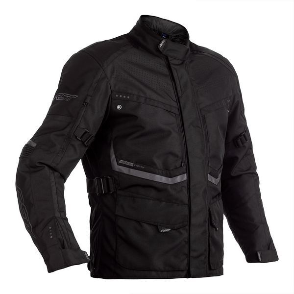 RST Maverick CE Textile Jacket Black 40 S Small Size