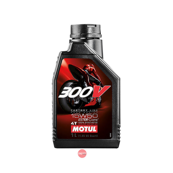 Motul 300V Factory Line Road Racing 15W50 1L 100% Synthetic Racing Engine Oil 1 Litre
