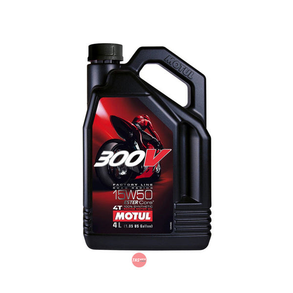 Motul 300V Factory Line Road Racing 15W50 4L 100% Synthetic Racing Engine Oil 4 Litre