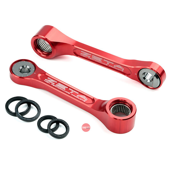 ZETA Adjustable Suspension Lowering Link Fits Honda Red ZE56-01032