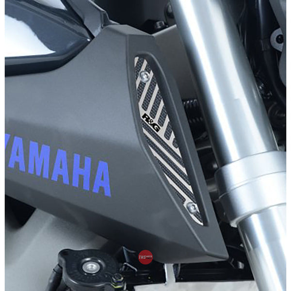 R&G Racing Air Intake Covers Yamaha MT09 pr st/less steel upto 2016 Stainless