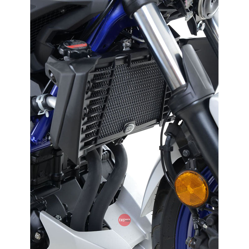 R&G Radiator Guards Yamaha YZF-R25 14- and YZF-R3 15- and the MT-25 and Black