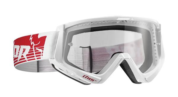 Thor Goggle Conquer Red White