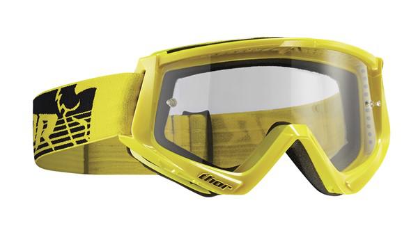 Thor Goggle Conquer Yellow Black