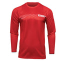 Thor MX S22 Sector Minimal Red Off Road Jersey Youth Size XS
