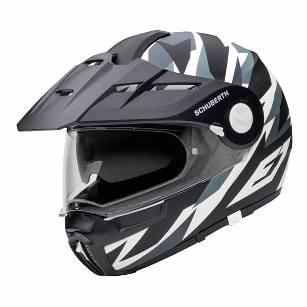 SCHUBERTH E1 helmet in Rival Grey colourway