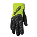 Thor MX S22 Spectrum Black/Acid Off Road Gloves Size Youth XS
