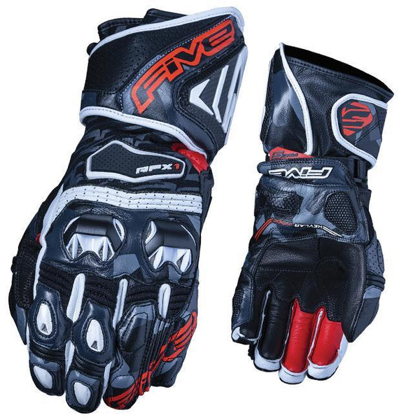 Five Gloves Rfxreplica Camo Red Large