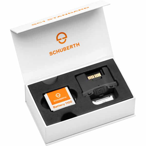 SCH-9049100331 - SCHUBERTH SC1 Basic - communication perfectly integrated. Compatible with SCHUBERTH C4 and R2 helmets.