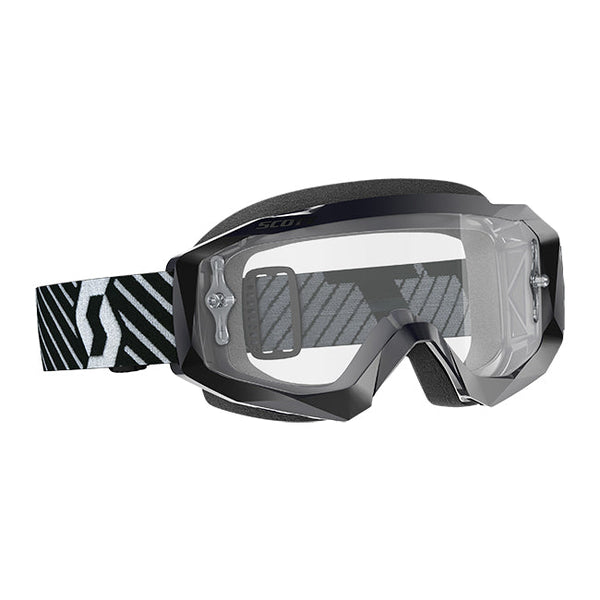 Scott Hustle X Mx Goggle Black/whit E Clear Works Lens