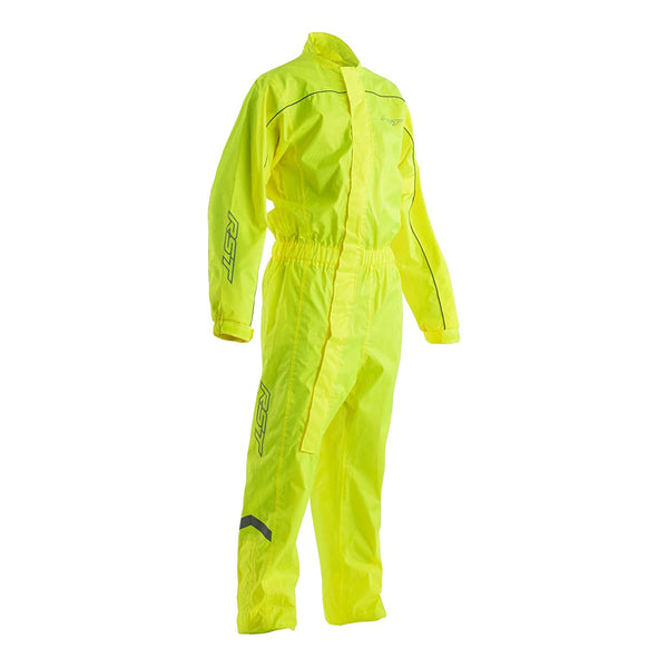 RST Hi-Vis Waterproof Suit Rainsuit Black Grey EU 44 L Large