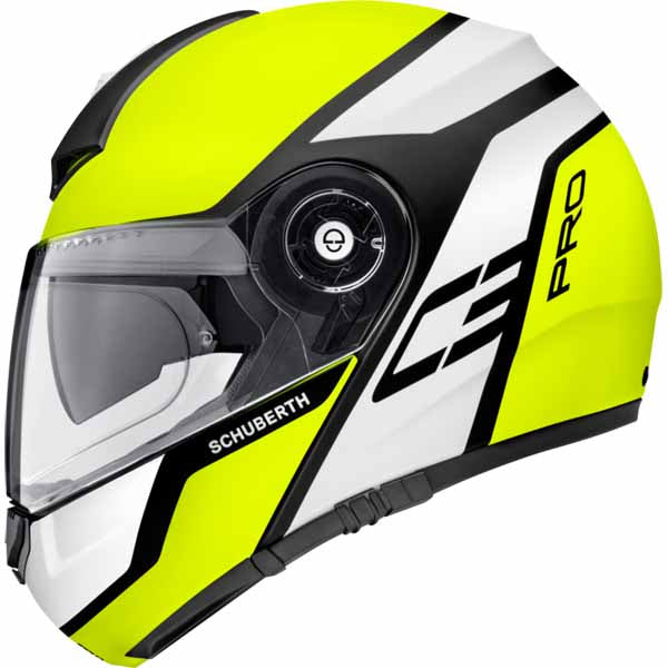 SCH-C3PR-924-xxx - SCHUBERTH C3 Pro Echo Yellow Helmet