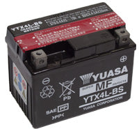 Yuasa YTX4L-BS Battery - Factory Activated Not Dg