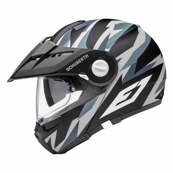 SCHUBERTH E1 helmet in Rival Grey colourway