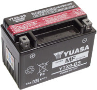 Yuasa YTX9-BS Battery YT9BS Factory Activated Not Dg