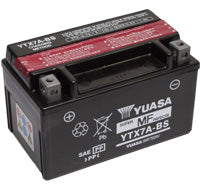 Yuasa YTX7A-BS Battery - Factory Activated Not Dg