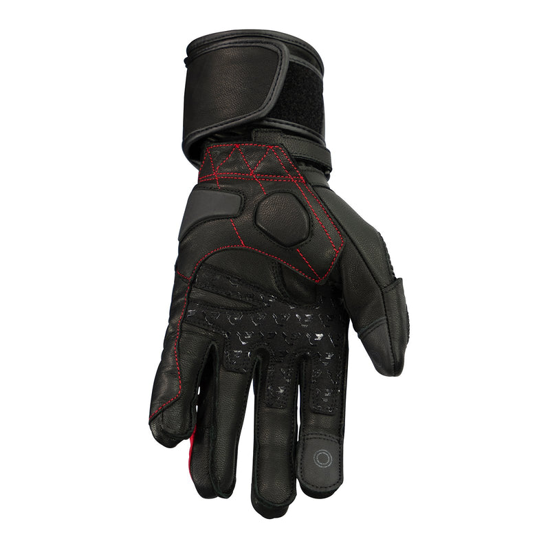 Argon Engage Glove Stealth Black Red Size Small