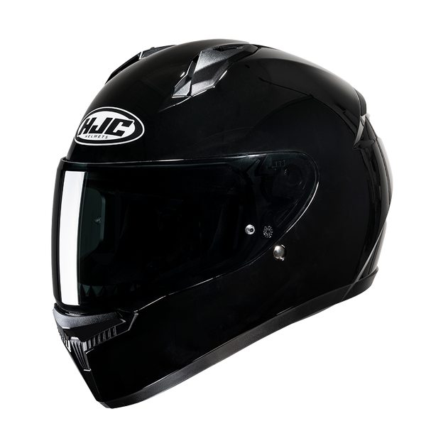 HJC C10 Metal Black Motorcycle Helmet Size XS 55cm