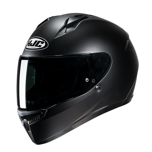 HJC C10 Semi Flat Black Motorcycle Helmet Size Medium 58cm