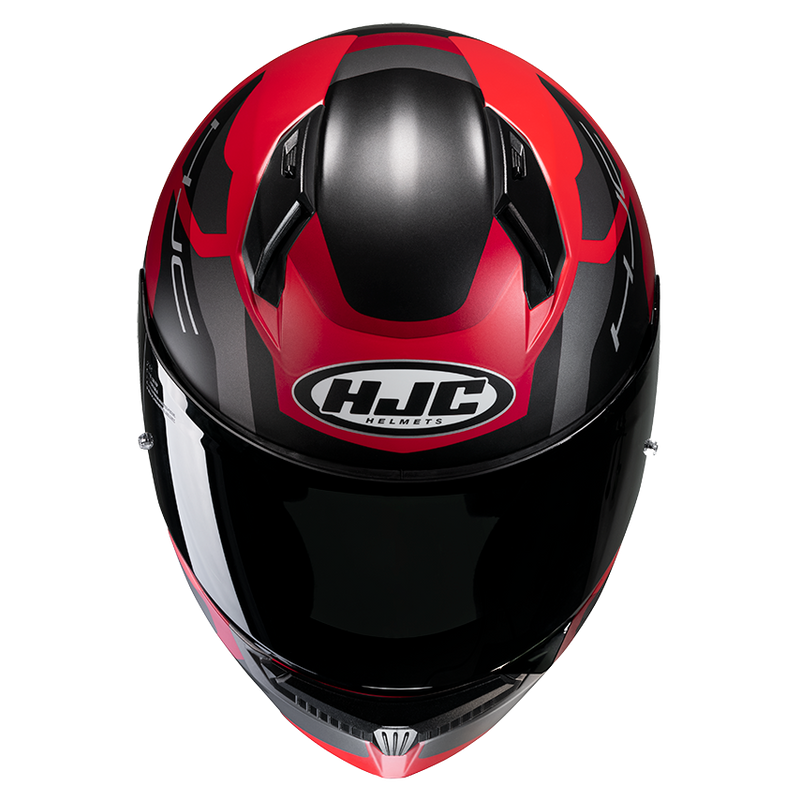 HJC C10 Tins MC1 Motorcycle Helmet Size Medium 58cm