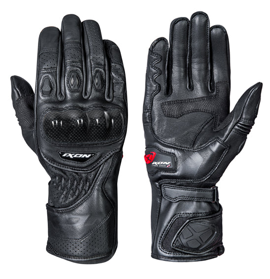 Ixon RS CIRCUIT-R Black Size Small Road Gloves