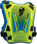 Thor Guardian Roost Chest Protector Fluro Green Blue Size Youth Small / Medium