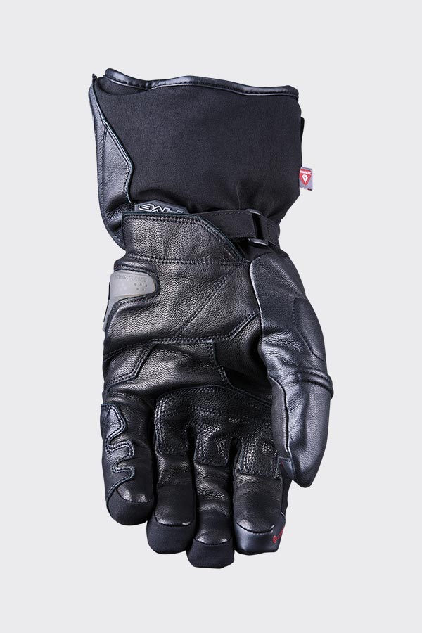 Five Gloves HG1 EVO WP Black Size Large 10 Heated Motorcycle Gloves
