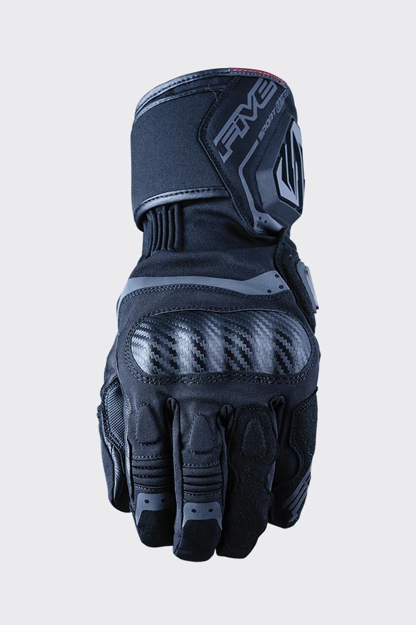 Five Gloves SPORT WP Black Size Medium 9 Motorcycle Gloves