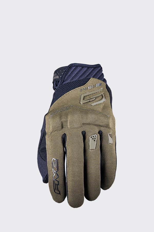 Five Gloves RS3 EVO Khaki Size 2XL 12 Motorcycle Gloves