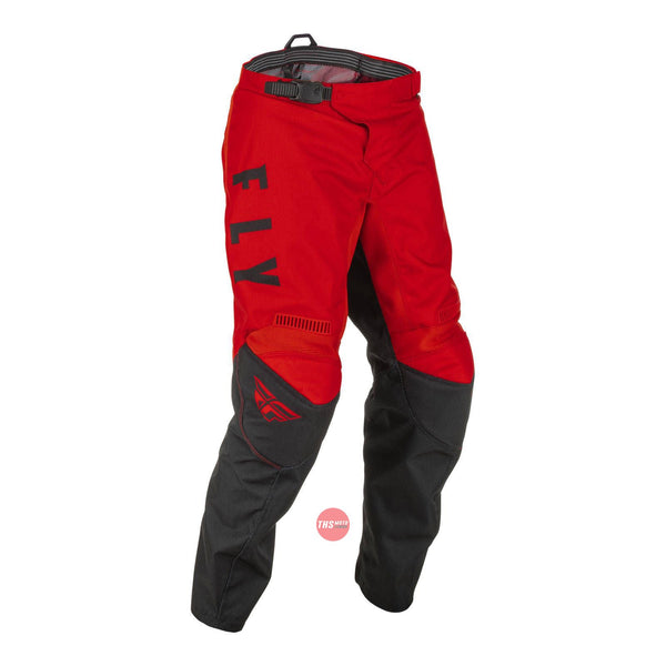 Fly Racing 2022 F-16 Youth Pant Red Black Waist Size 24 Inches