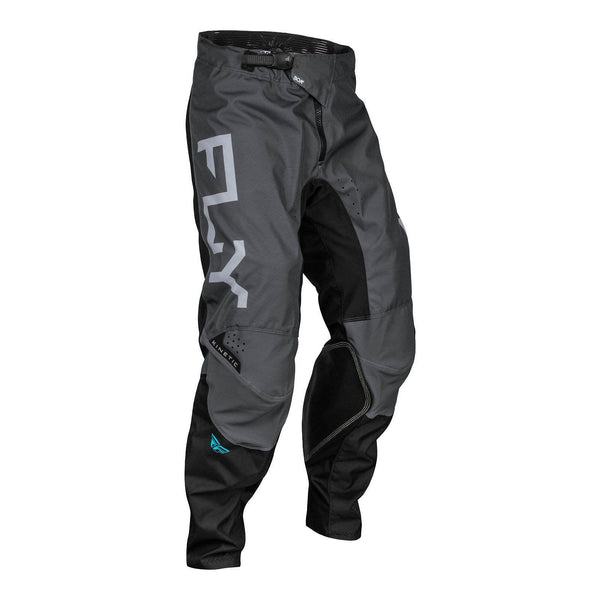 Fly Racing 2024 Kinetic Pants - Charcoal / Black / Blue Iridium Size 28