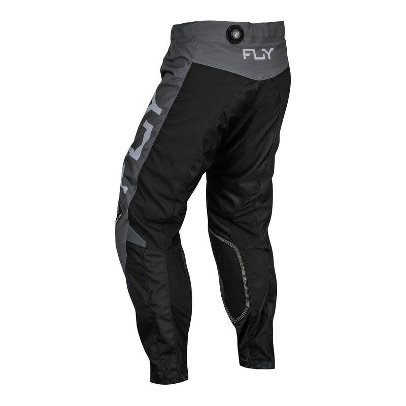 Fly Racing 2024 Kinetic Pants - Charcoal / Black / Blue Iridium Size 38