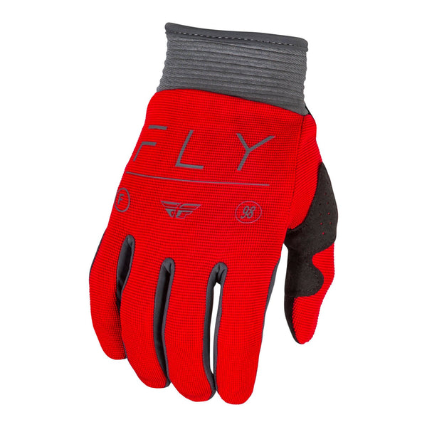 FLY Racing 2024 F-16 Gloves - Red / Charcoal / White Size XS