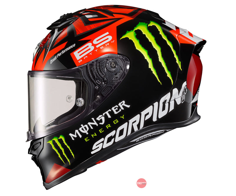 Scorpion Exo-R1 Air Fabio Quartararo Monster Replica Motorcycle Helmet Size Large 59-60cm