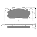 #355 / S3 GOLDFREN SINTERED SPORTS ( P441 )