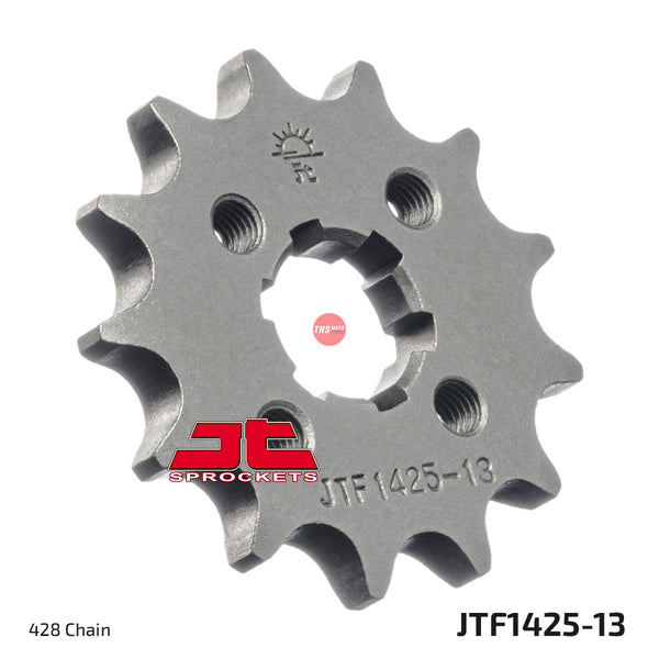 JT Steel 13 Tooth Front Motorcycle Sprocket JTF1425.13