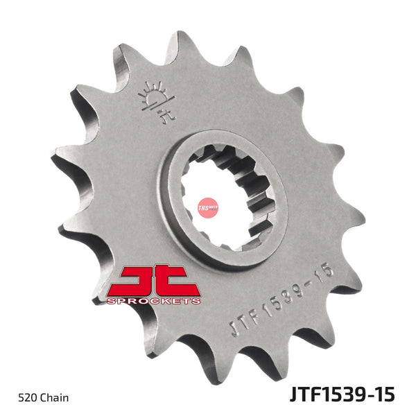 JT Steel 15 Tooth Front Motorcycle Sprocket JTF1539.15
