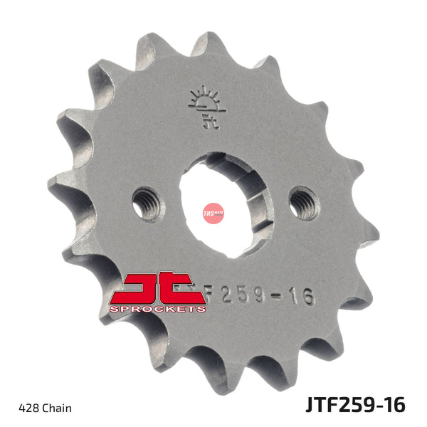 JT Steel 16 Tooth Front Motorcycle Sprocket JTF259.16