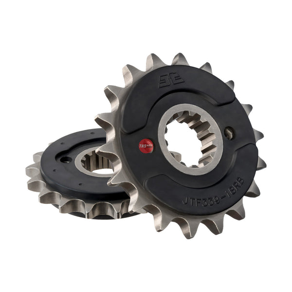 JT Steel Rubber Cushioned 18 Tooth Front Motorcycle Sprocket JTF339.18RB
